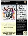 A flyer for the Author Special Presentation and Book Signing March 30, 2024