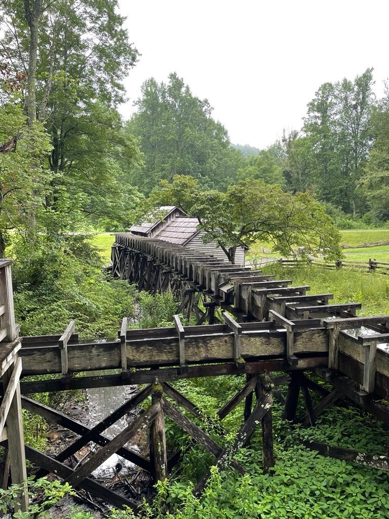 Guided Tour of the Mabry Mill Grounds (Mabry Mill - Milepost 176.2)