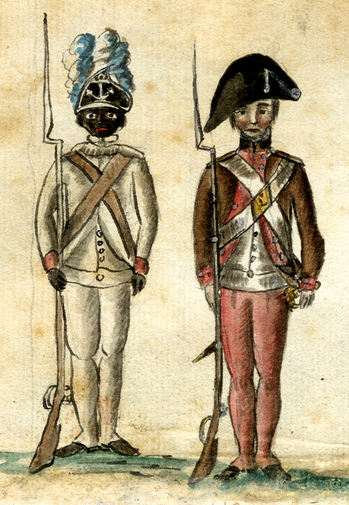 Two Revolutionary War Soldiers