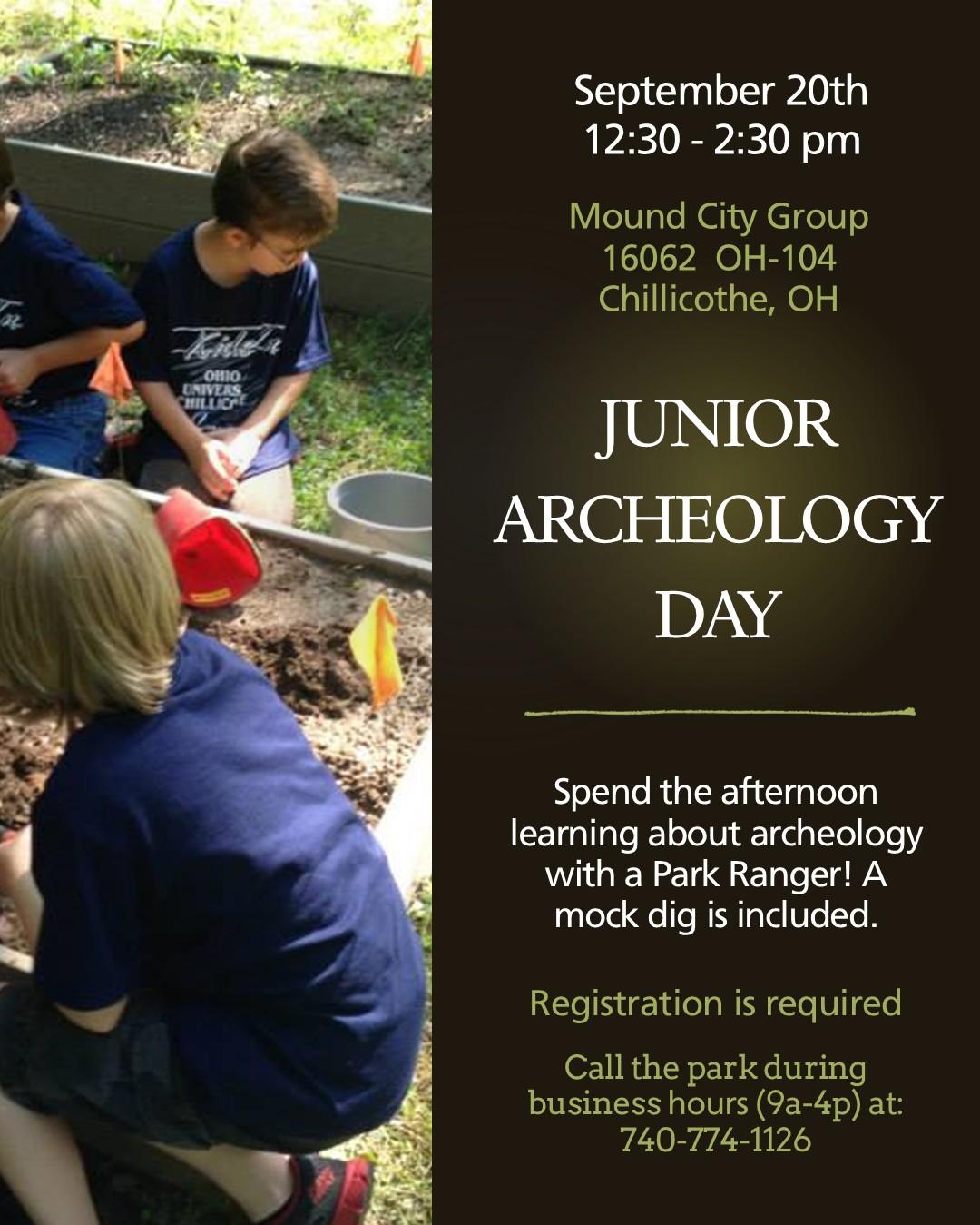 Junior Archeology Day