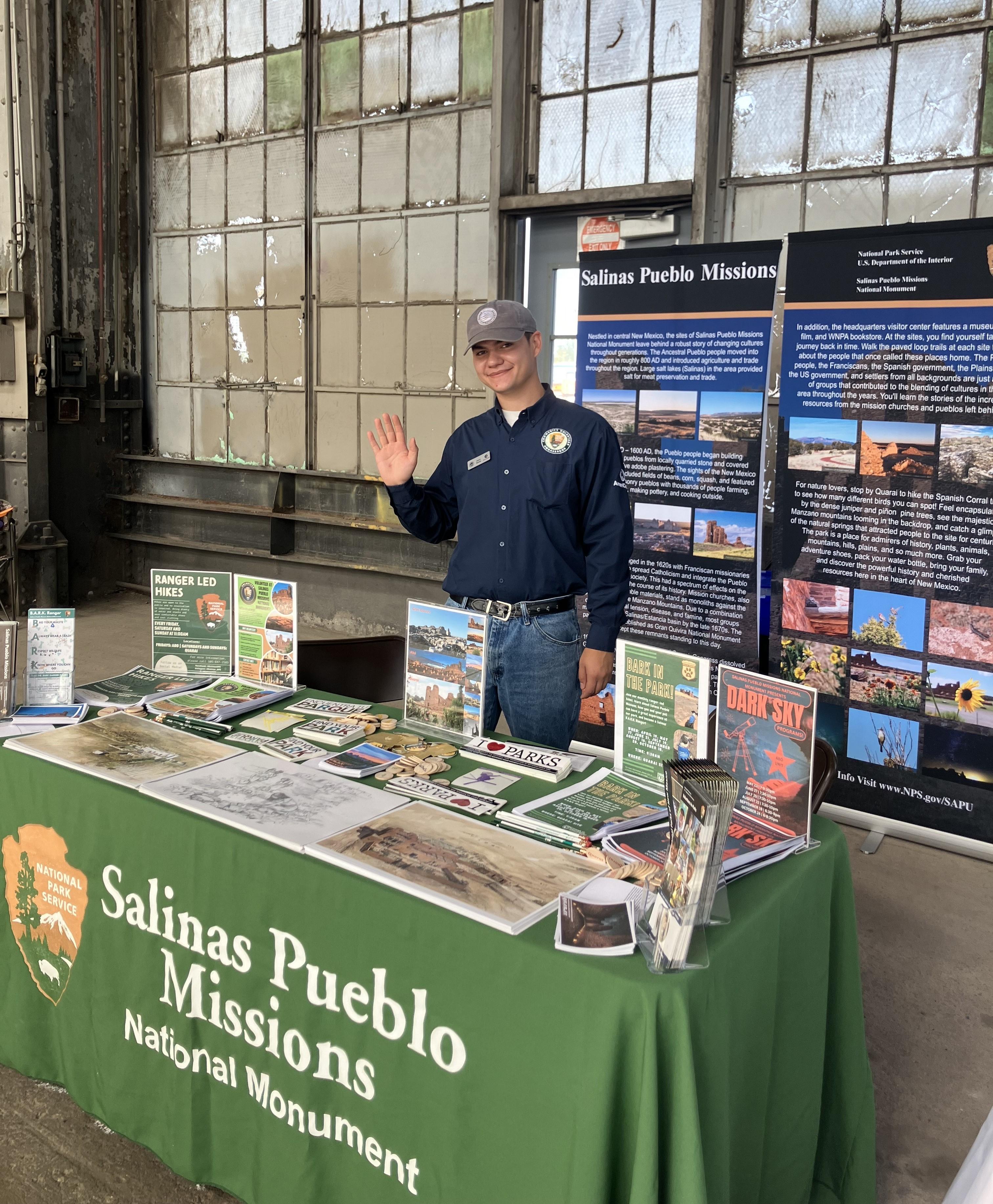 Salinas Pueblo Missions joins Rail Yards Market in Albuquerque!
