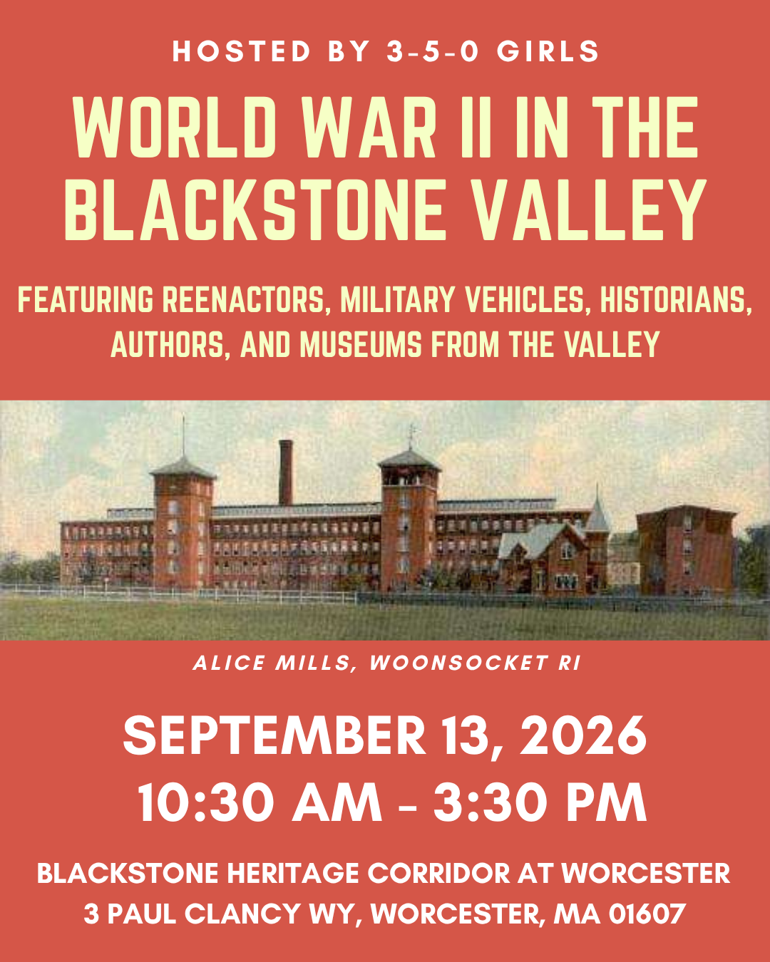 World War II in the Blackstone Valley