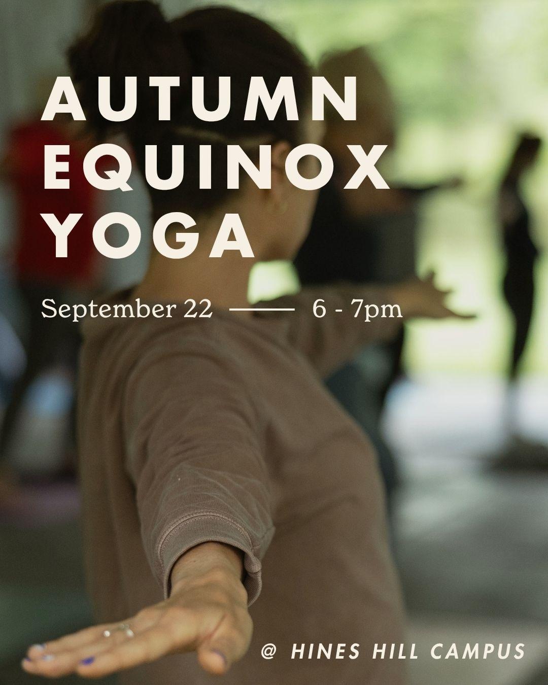 Nature Rx: Autumn Equinox Yoga