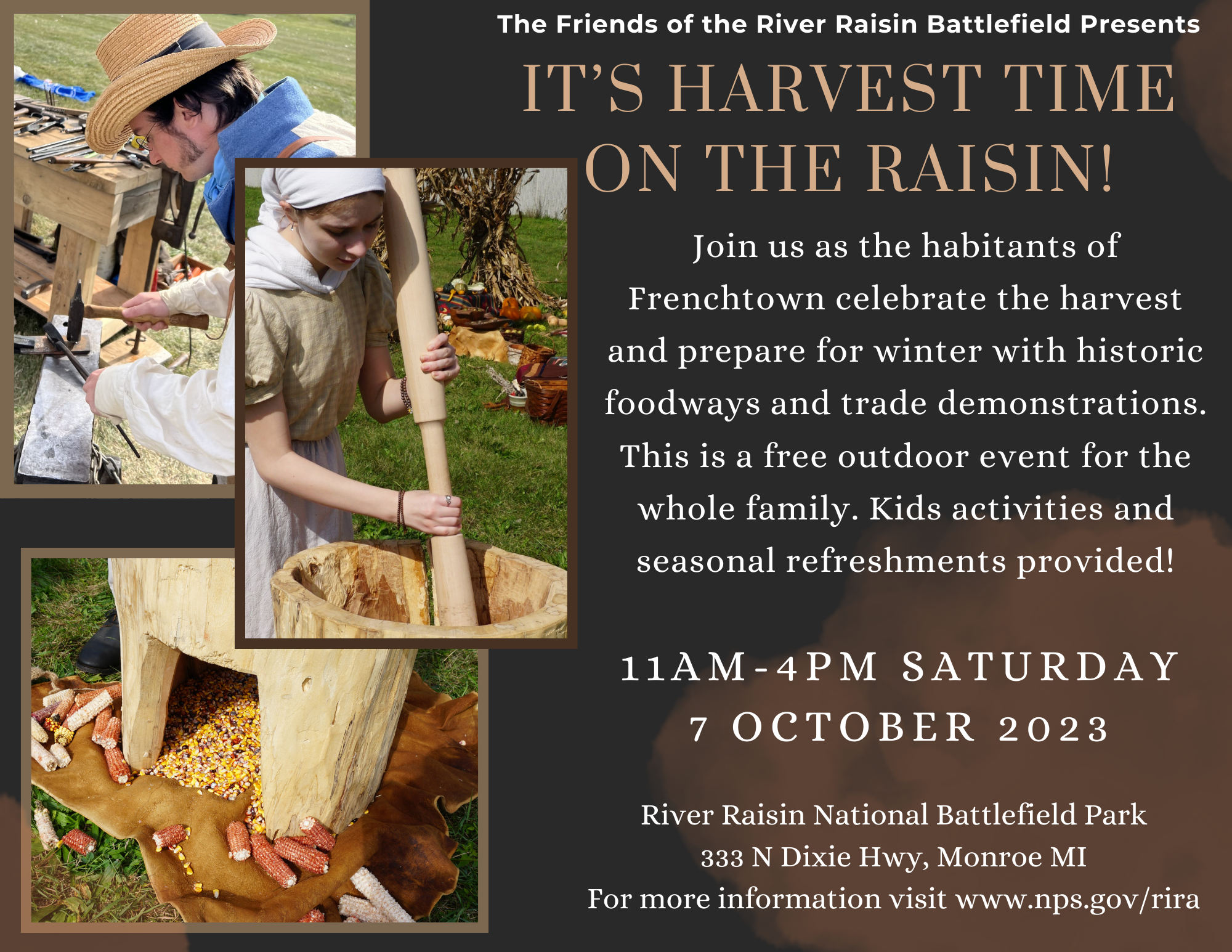 Harvest on the Raisin flyer