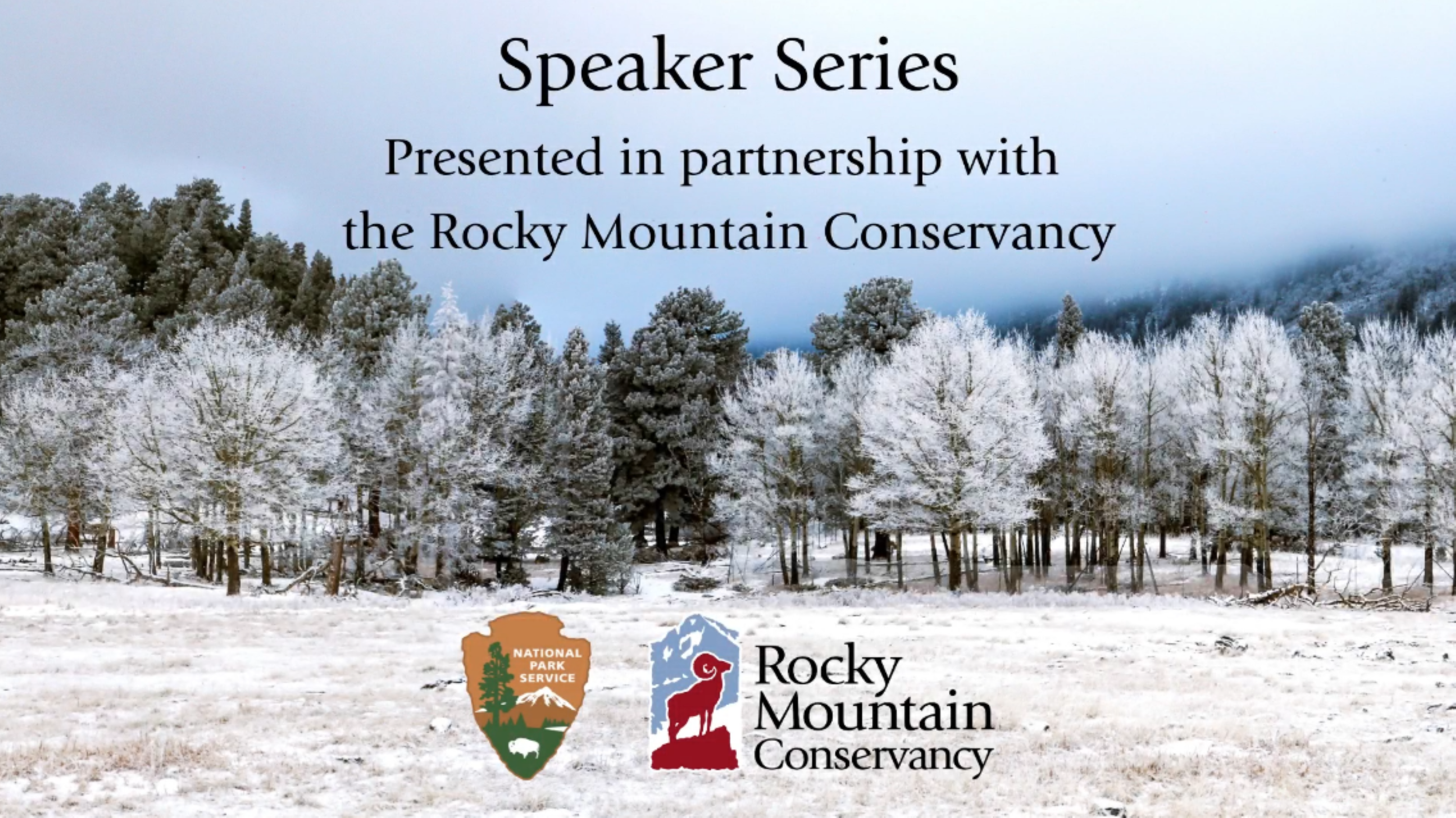 Graphic for Winter Speaker Series
