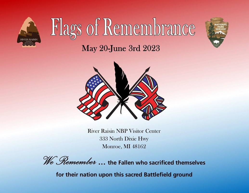 Flags Remembrance flyer