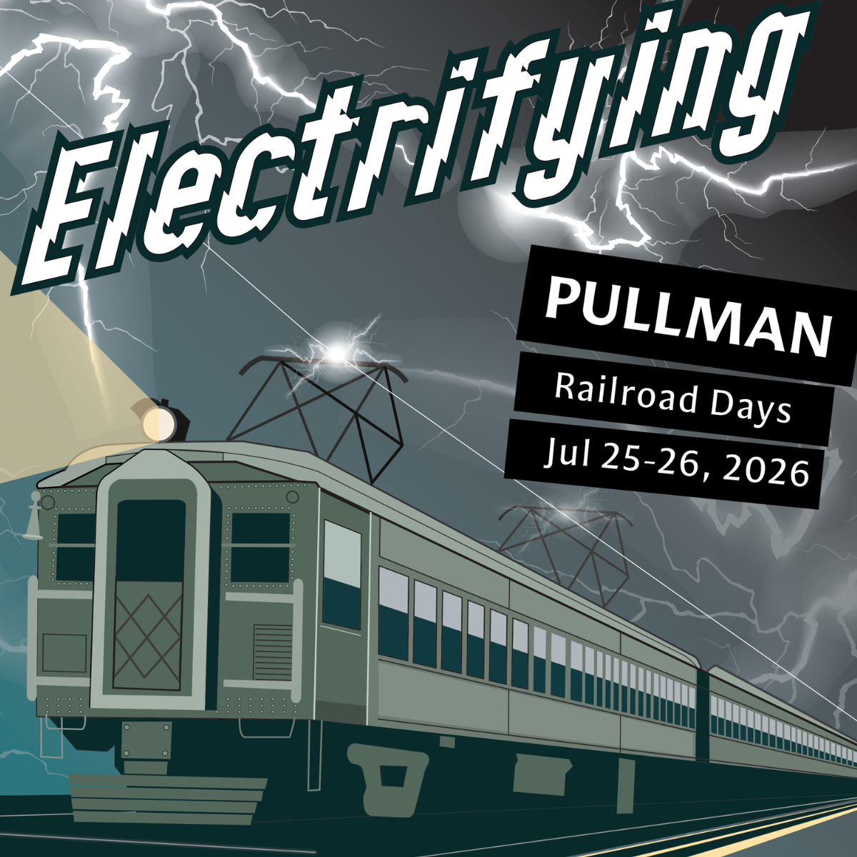 Promotional Image for Pullman Railroad Days 2026