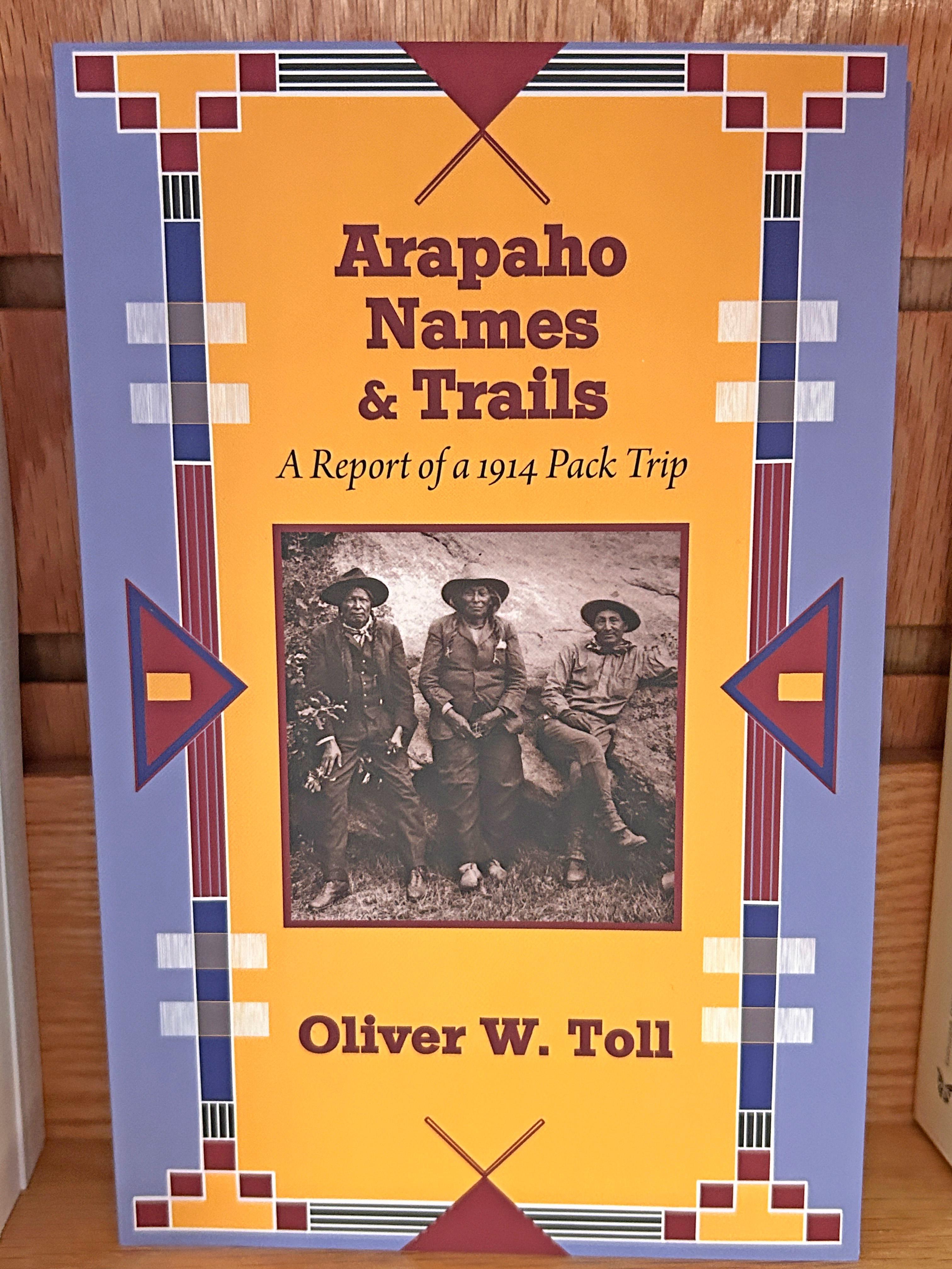 Cover of the book "Arapaho Names & Trails"