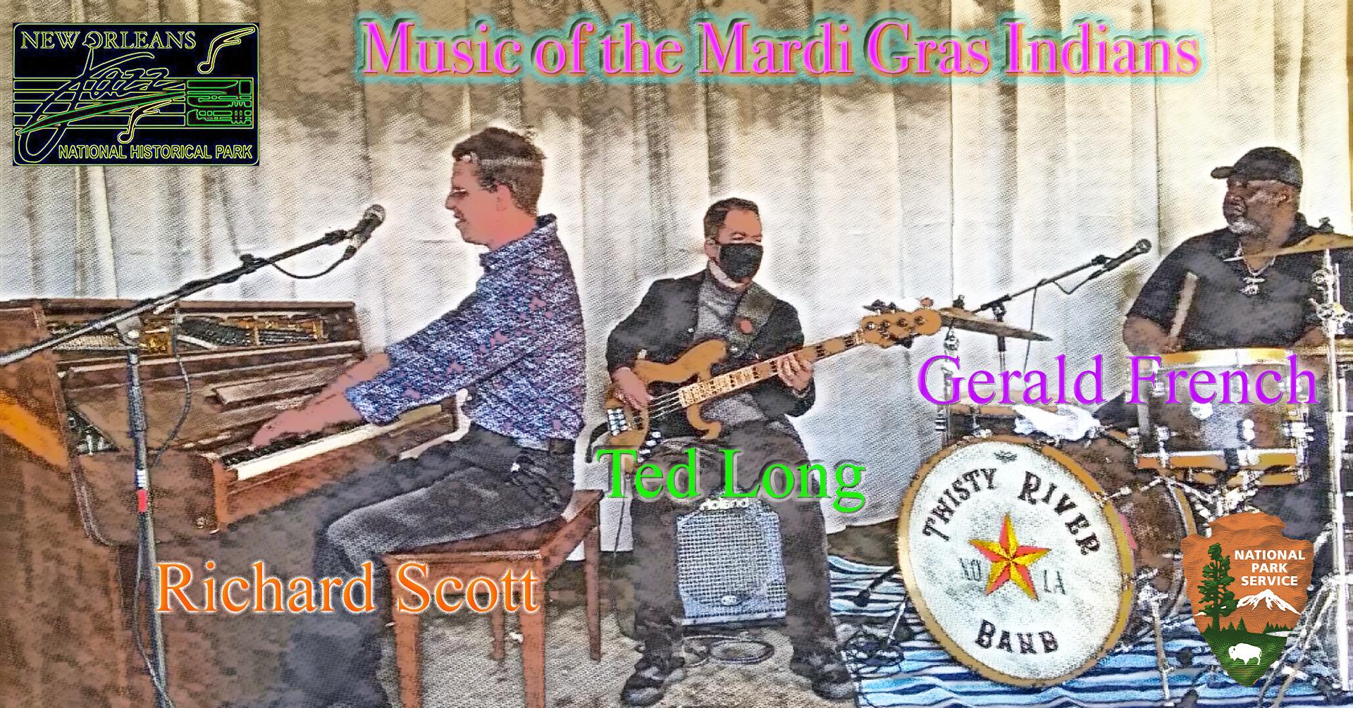 Power Trio playing piano, bass & drums.