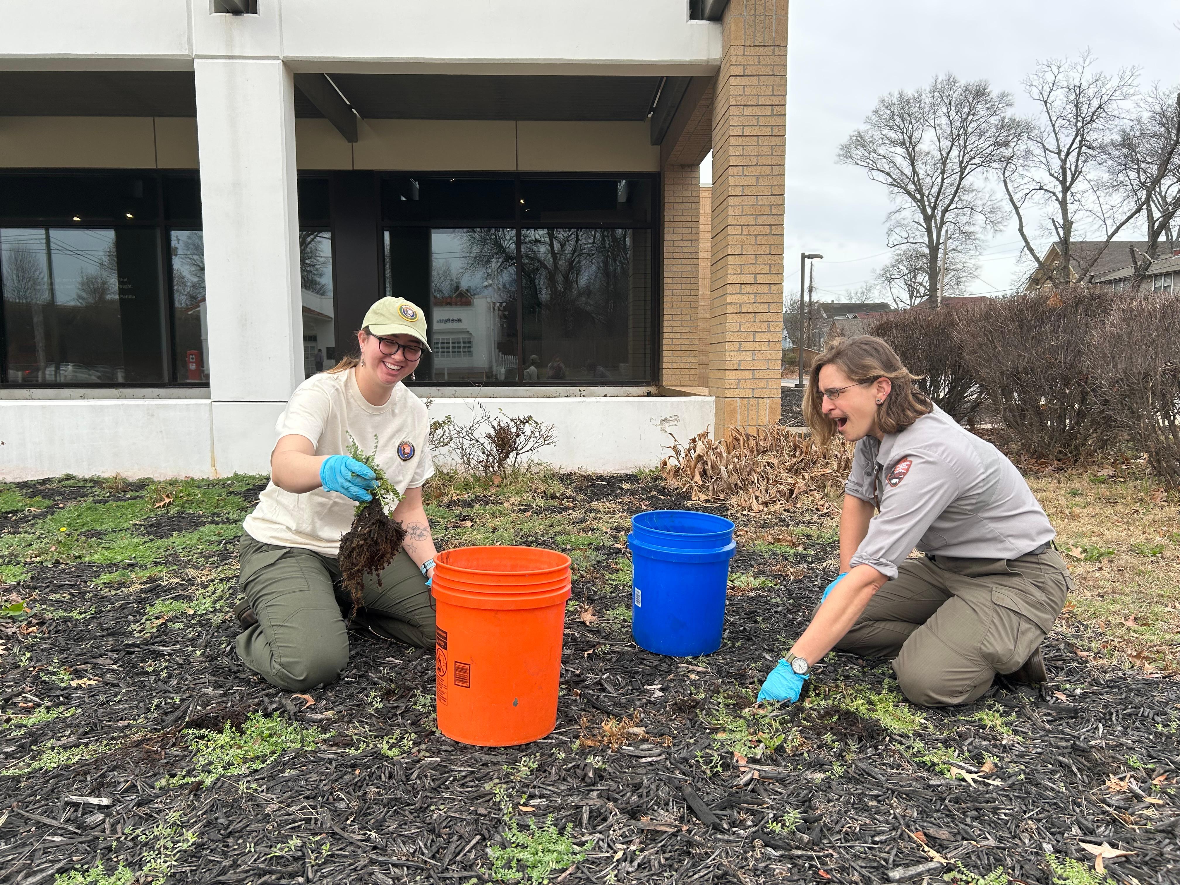 69th Anniversary Cleanup at Little Rock Central High School National Historic Site