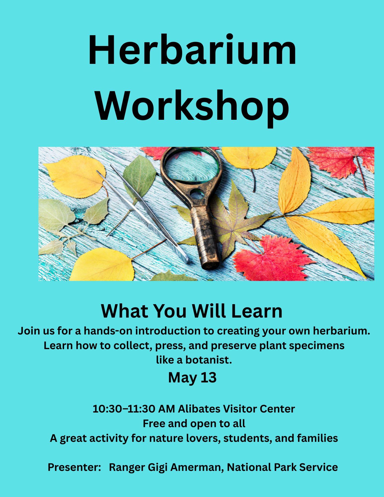 Herbarium Workshop