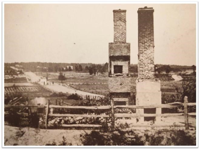 In front of Fort Stevens, 1864.