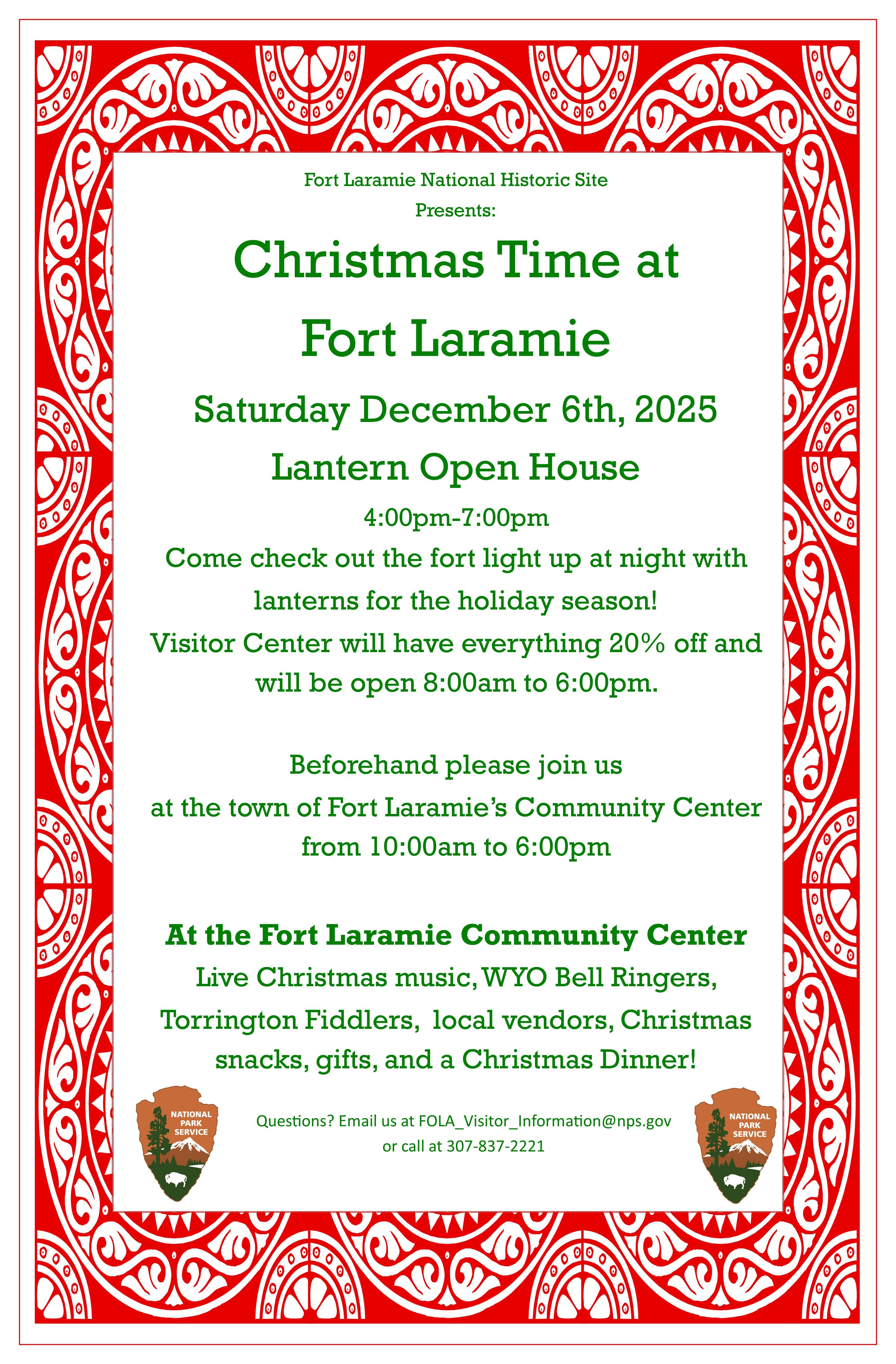 Image of a Christmas Event Flyer