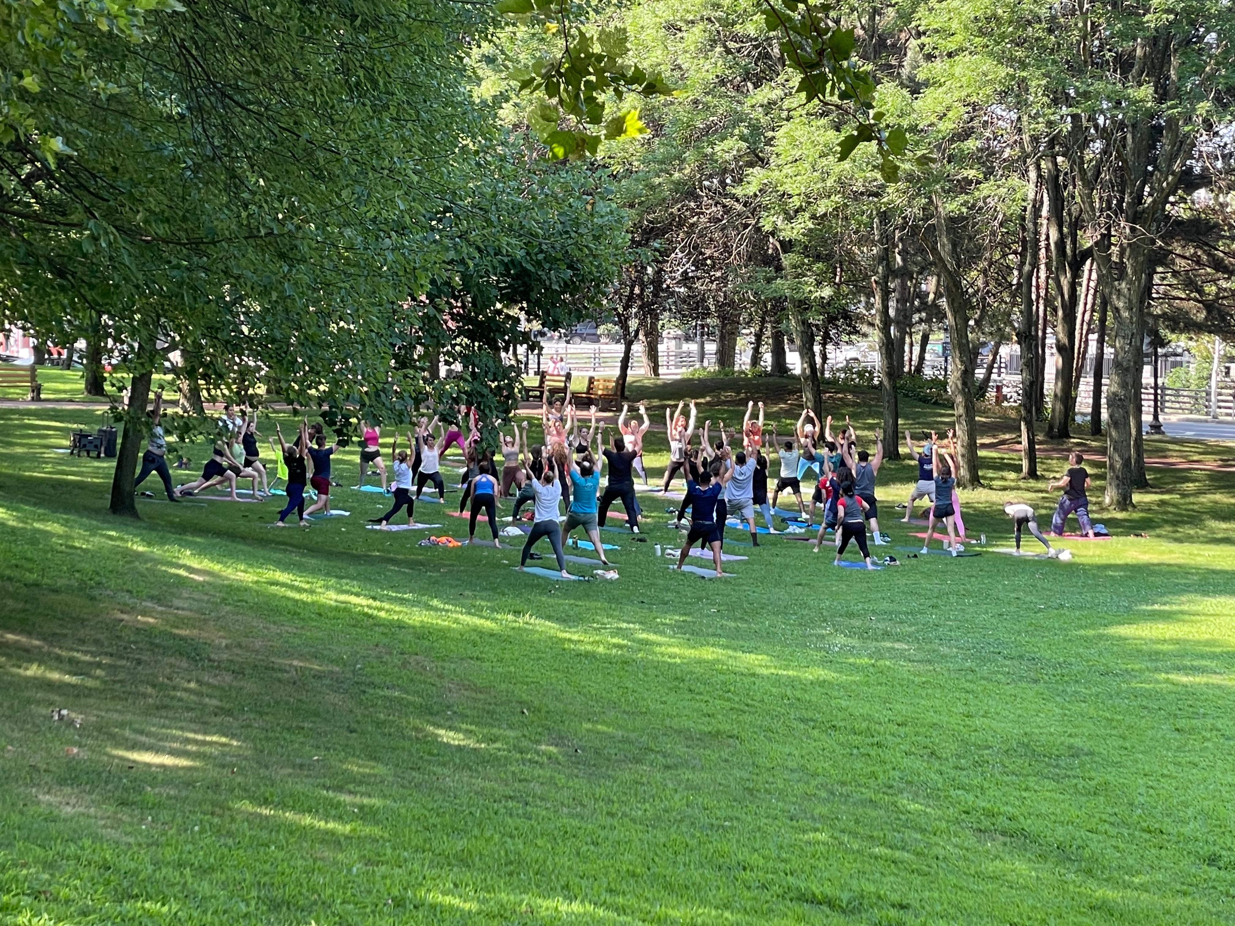 Outdoor Yoga