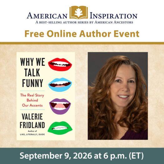 Event graphic with image of guest speaker