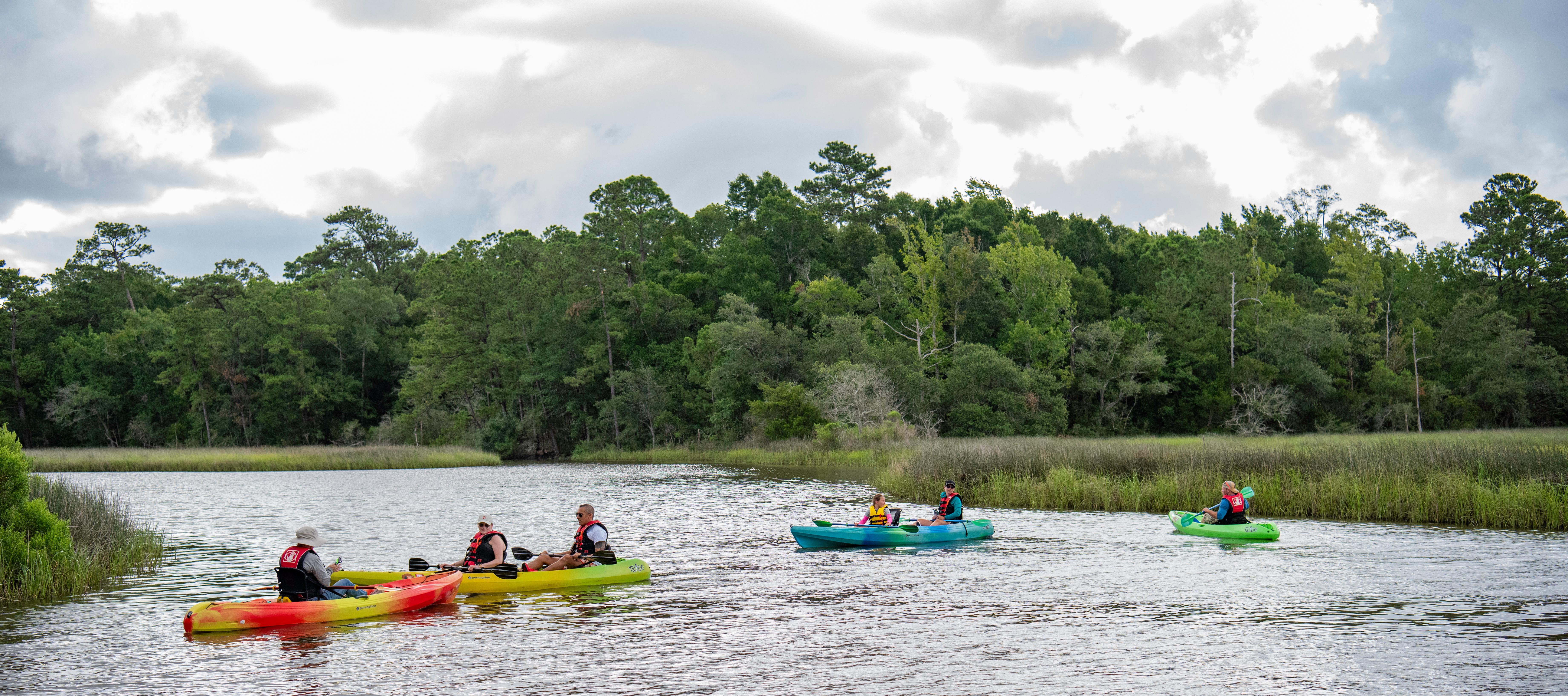 Davis Bayou Kayak Tour — Outdoors · Gulf Breeze