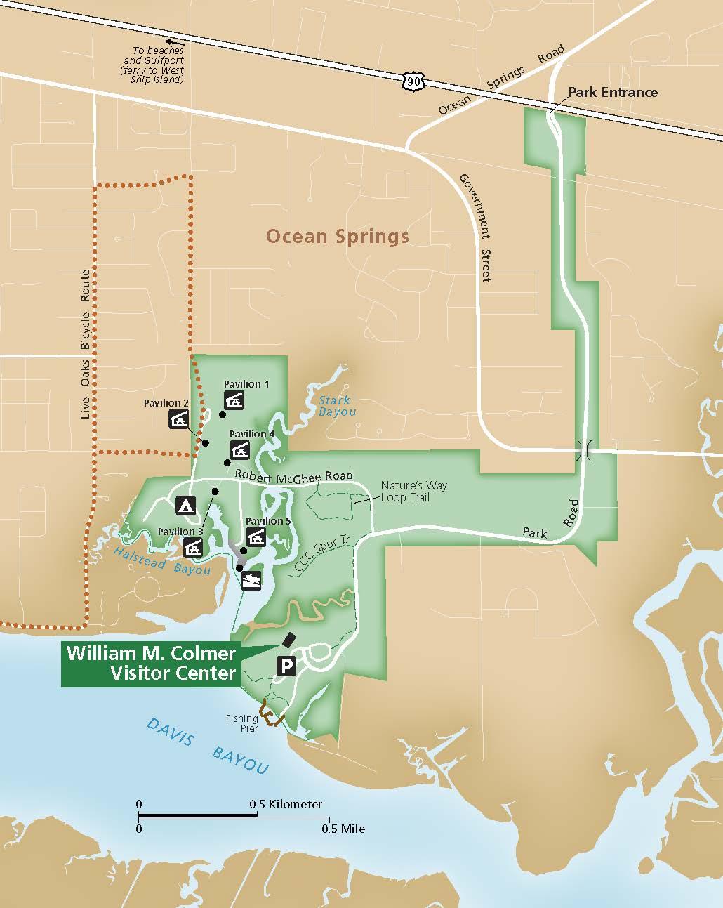 Davis Bayou Cleanup for National Public Lands Day