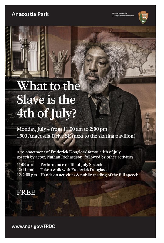 Flyer for Douglass Fourth of July Event