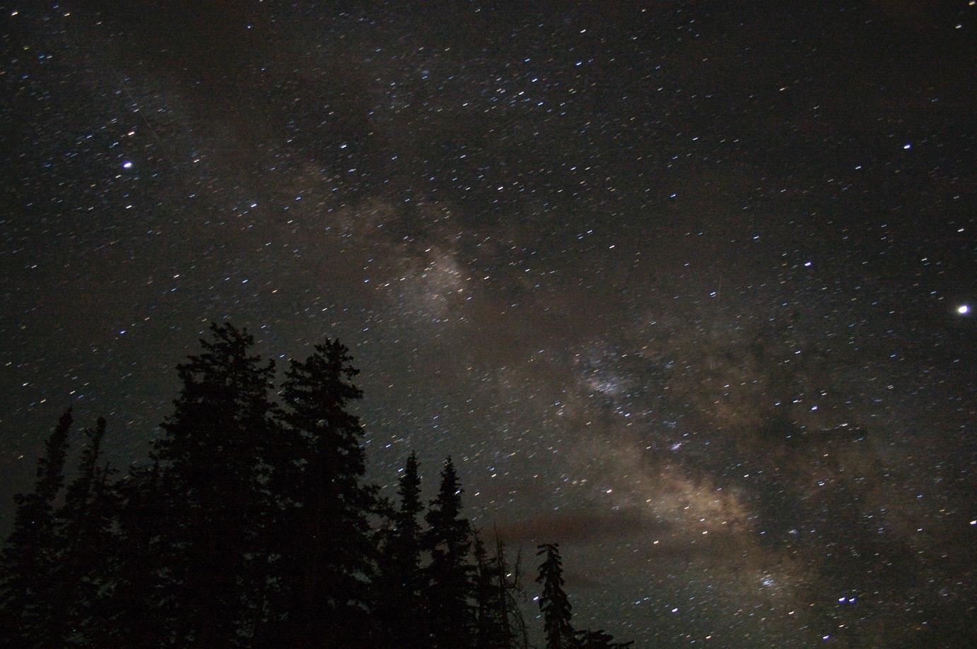 Night sky at Cedar Breaks NM