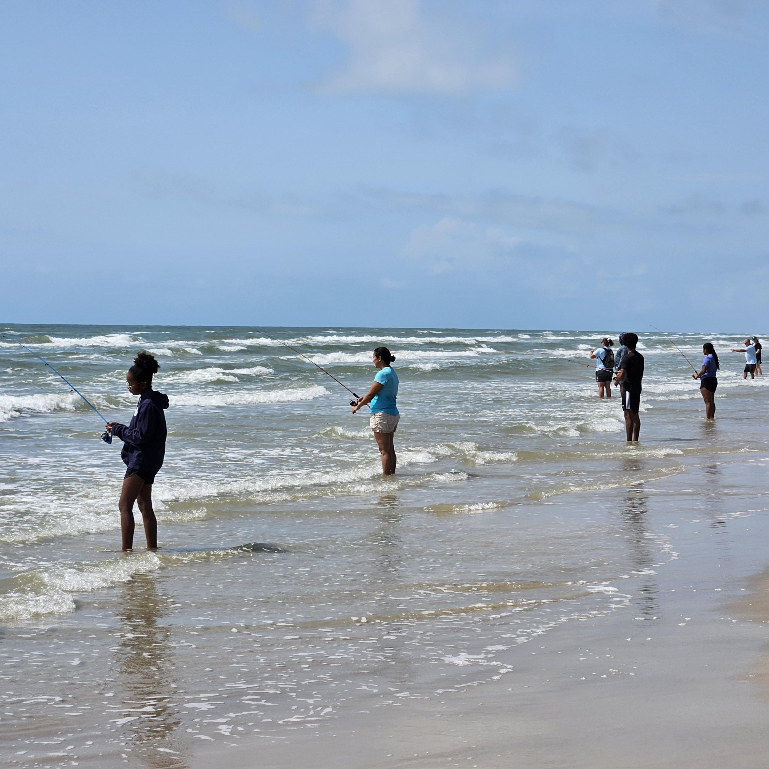Learn to Surf Fish at Padre Island National Seashore