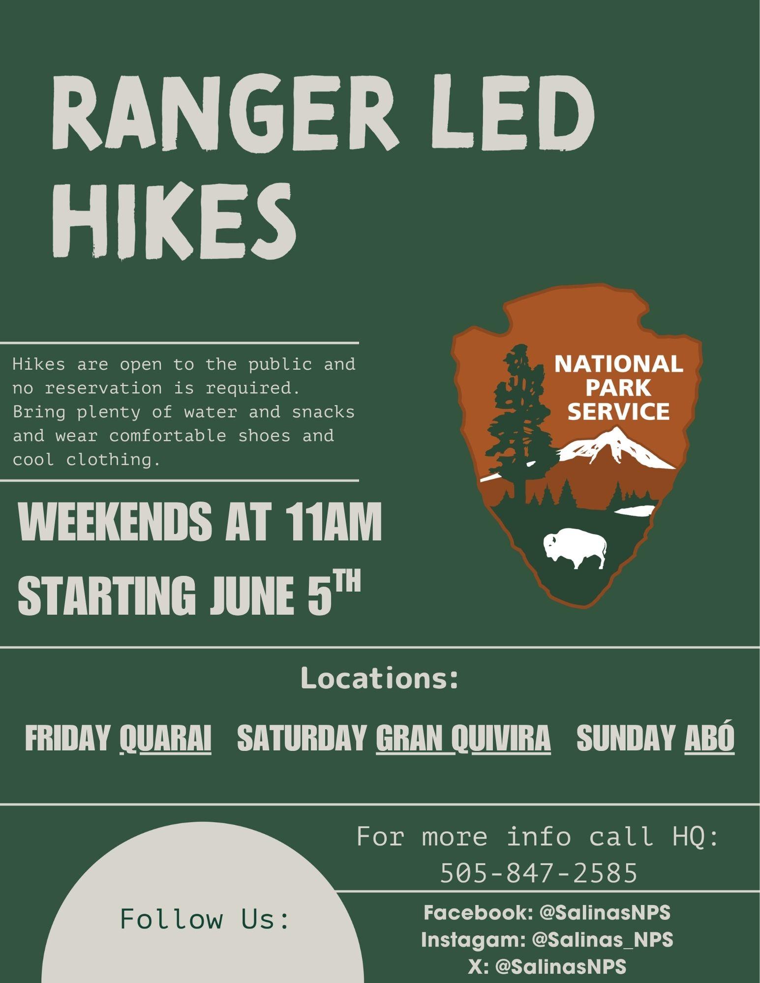 Abó Ranger-Guided Hikes