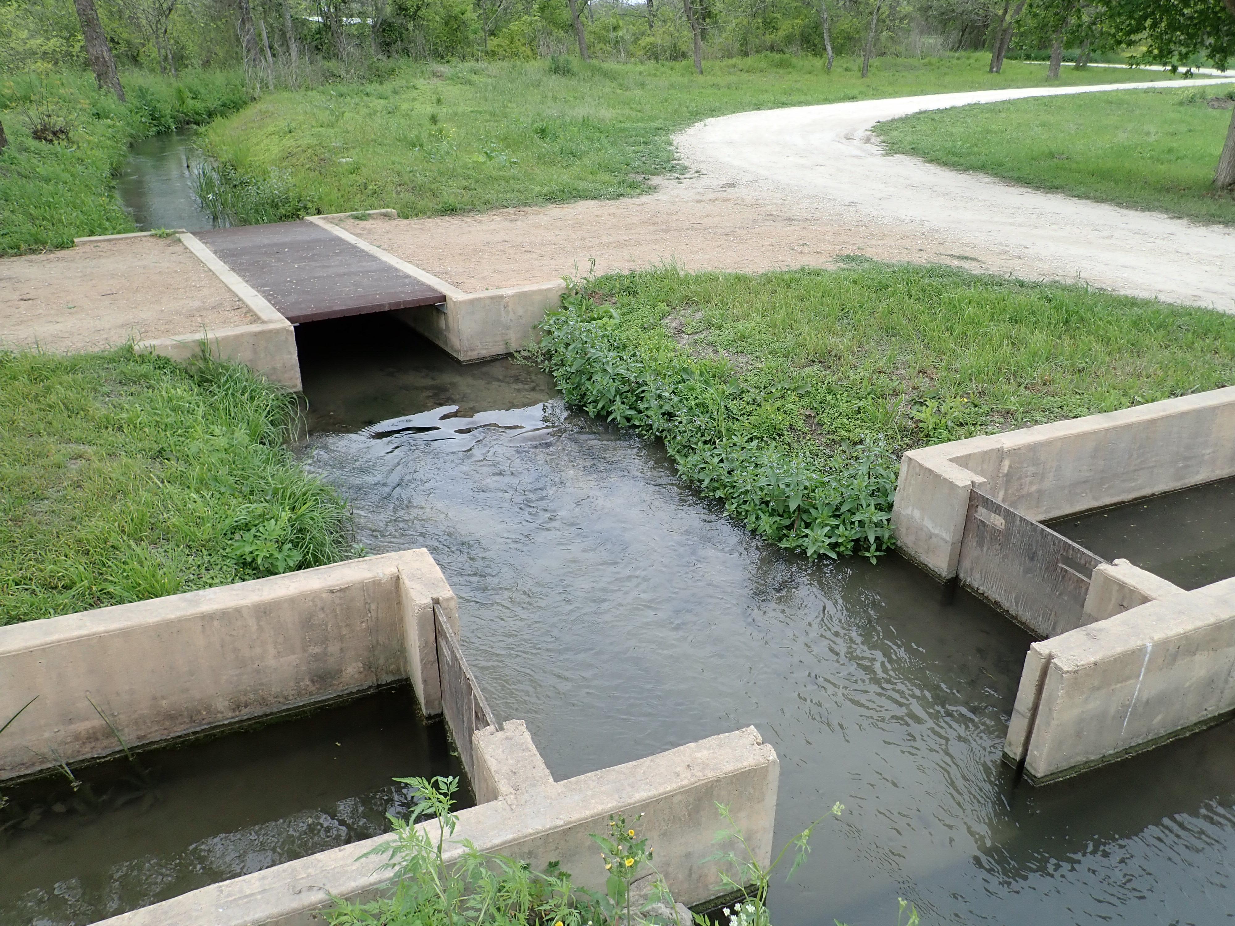 Acequia irrigation ditch