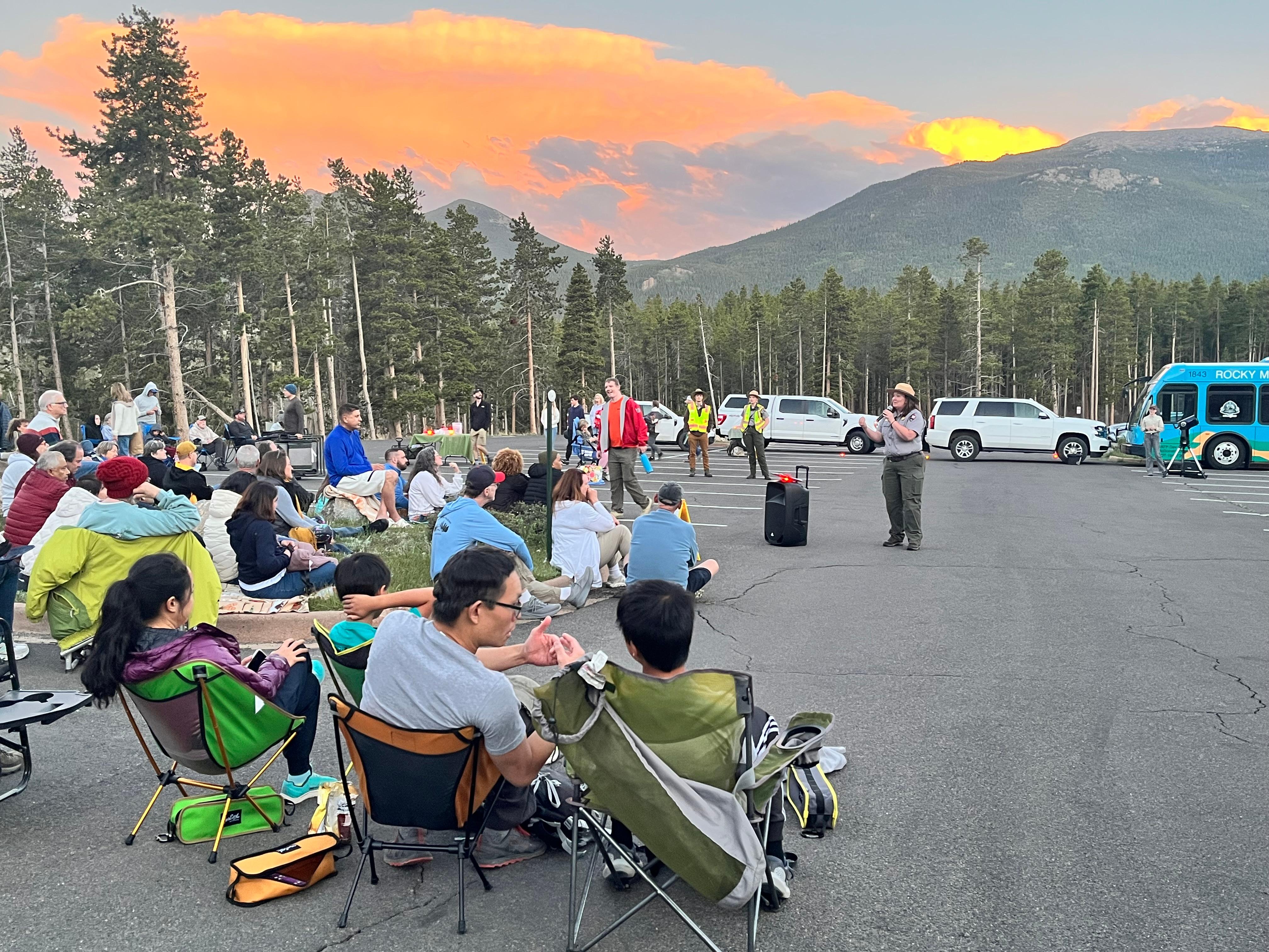 Night Sky Program at Park & Ride