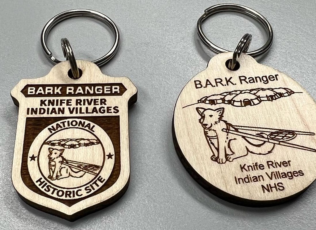 WOODEN BARK RANGER BADGES