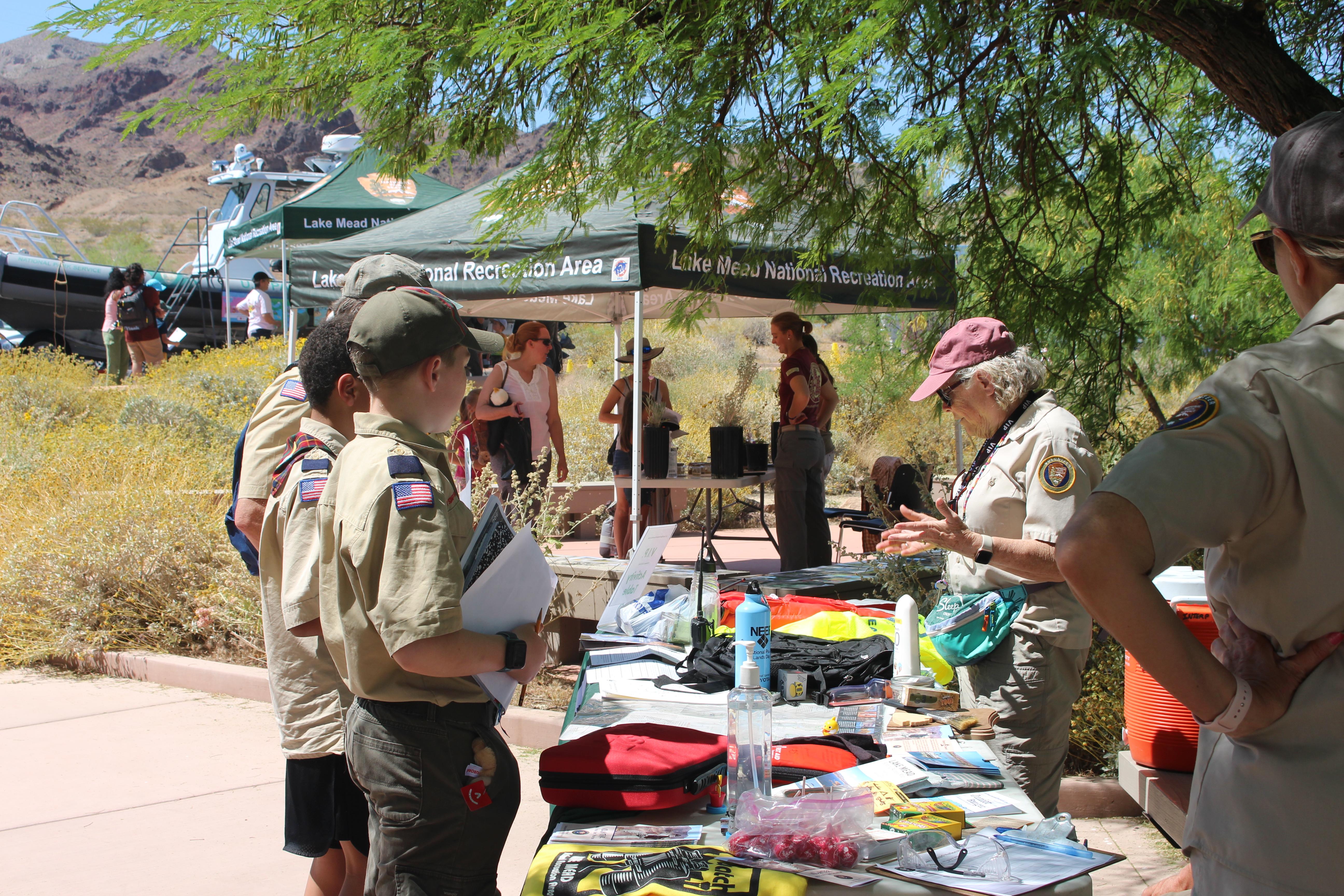 Leave No Trace Spotlight: Campfire Program at Boulder Beach Campground