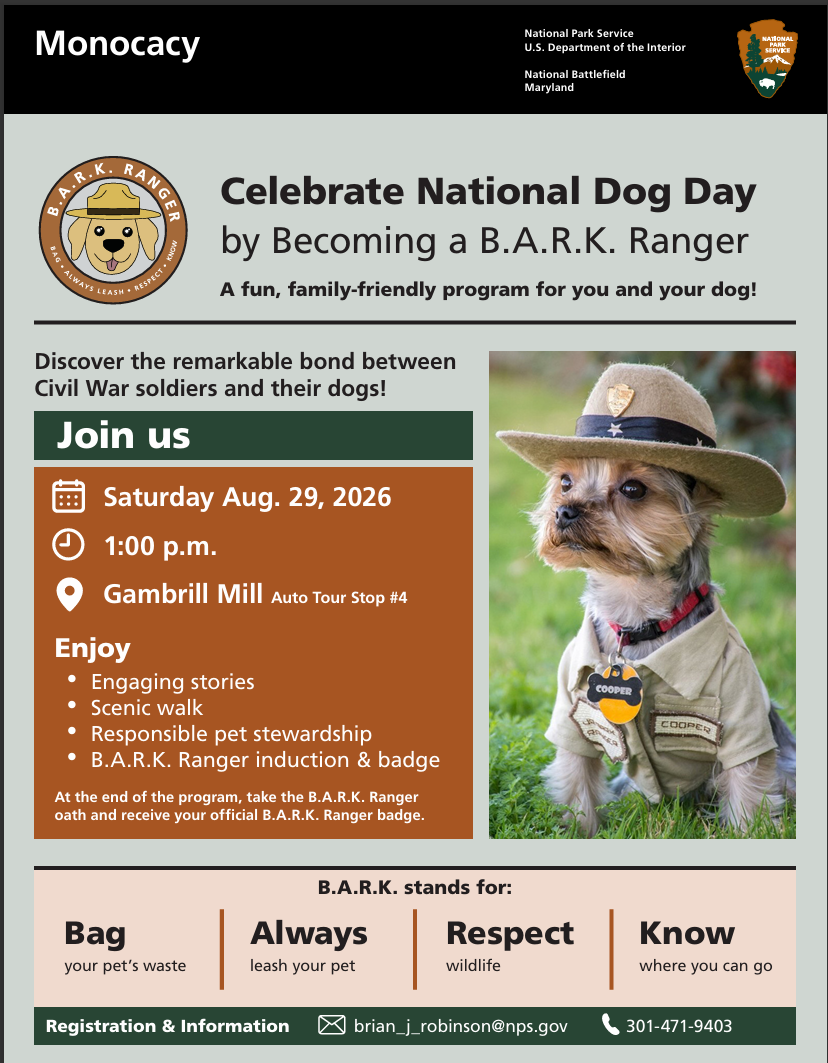 National Dog Day Program Flier