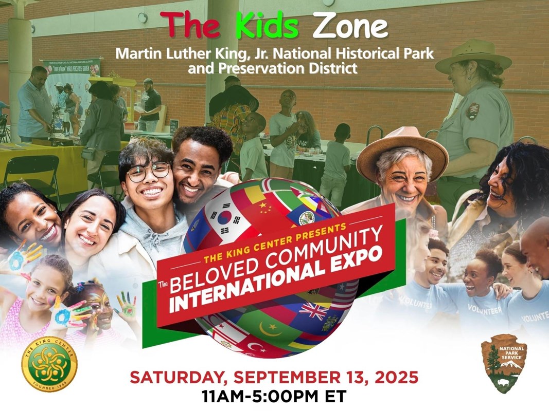 Flier with Event Information for The Kids Zone