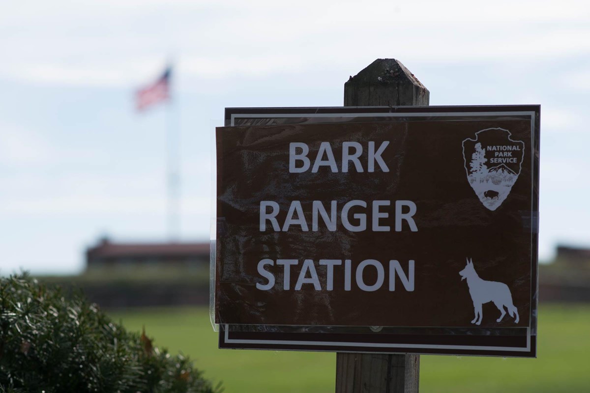 Bark Ranger Station sign