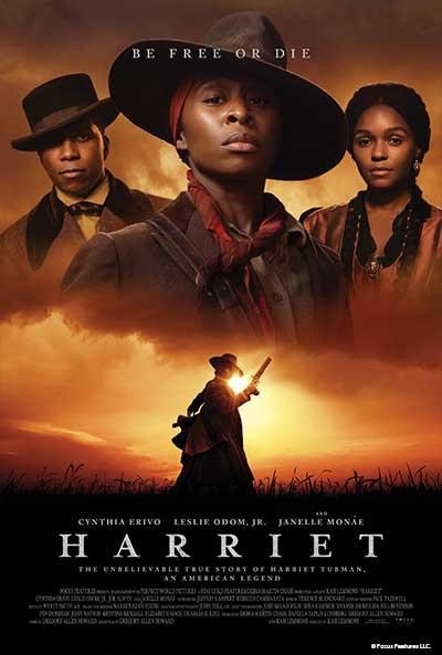 The promotional image of the movie, Harriet.