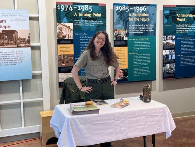 Ranger Erin posing during an activity