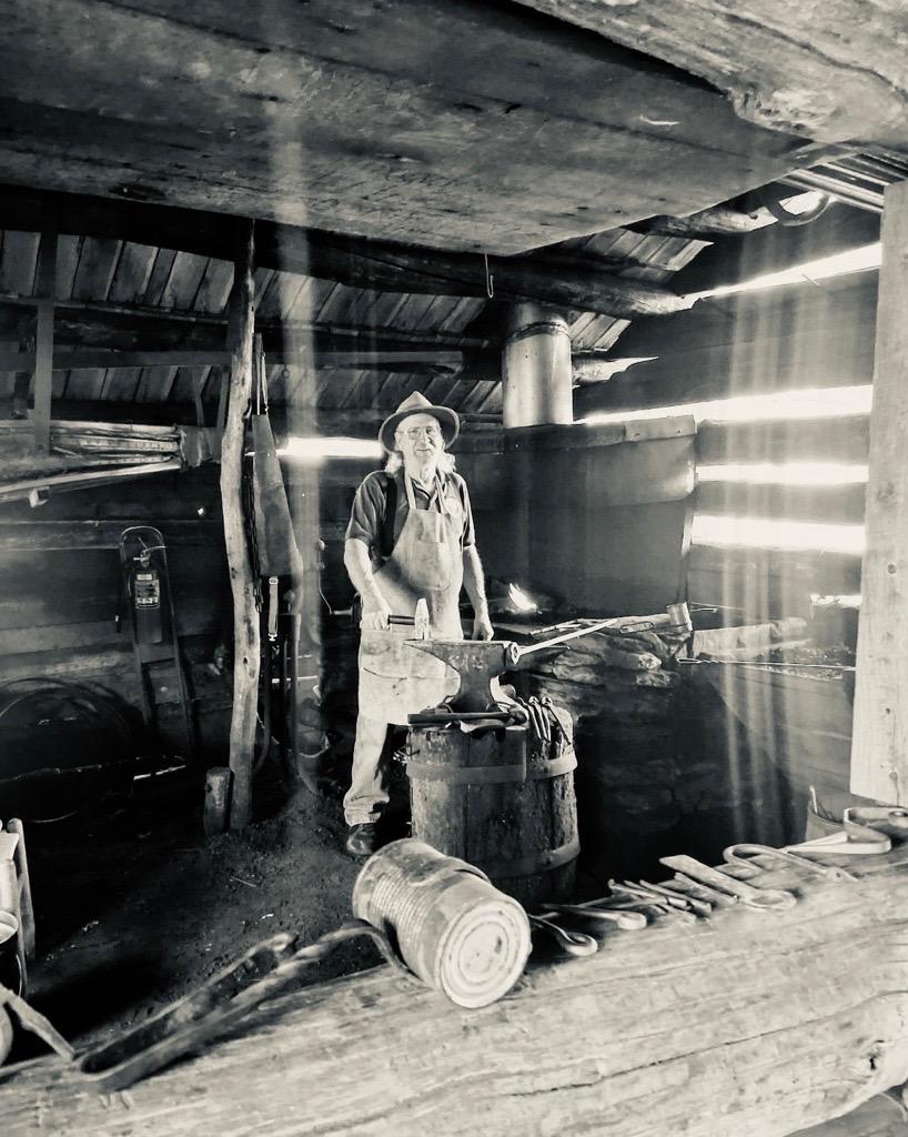 Fire, Iron, and Tradition: Mabry Mill Blacksmith Demonstration (Mabry Mill Blacksmith Shop - Milepost 176.2)