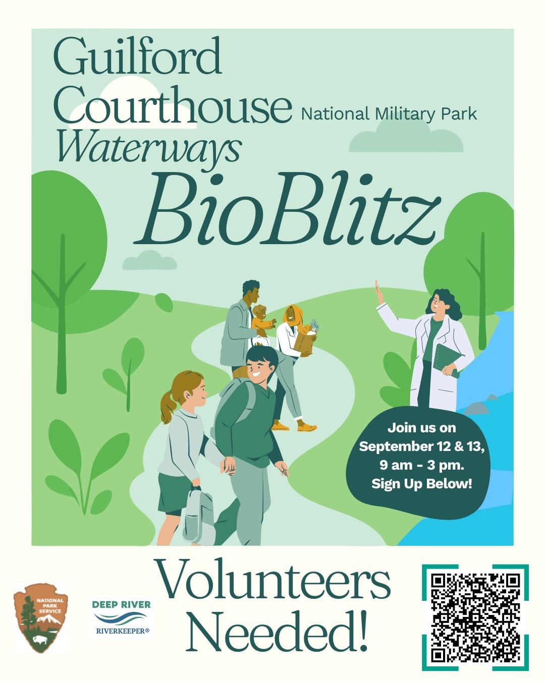Event flyer for BioBlitz