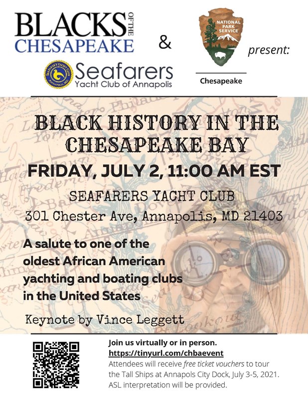 Flyer with Black Captain promoting
