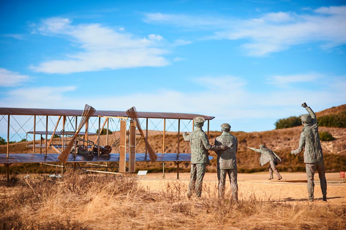 Wright Brothers Sculpture