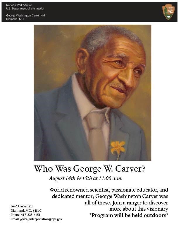 Painting of George Washington Carver