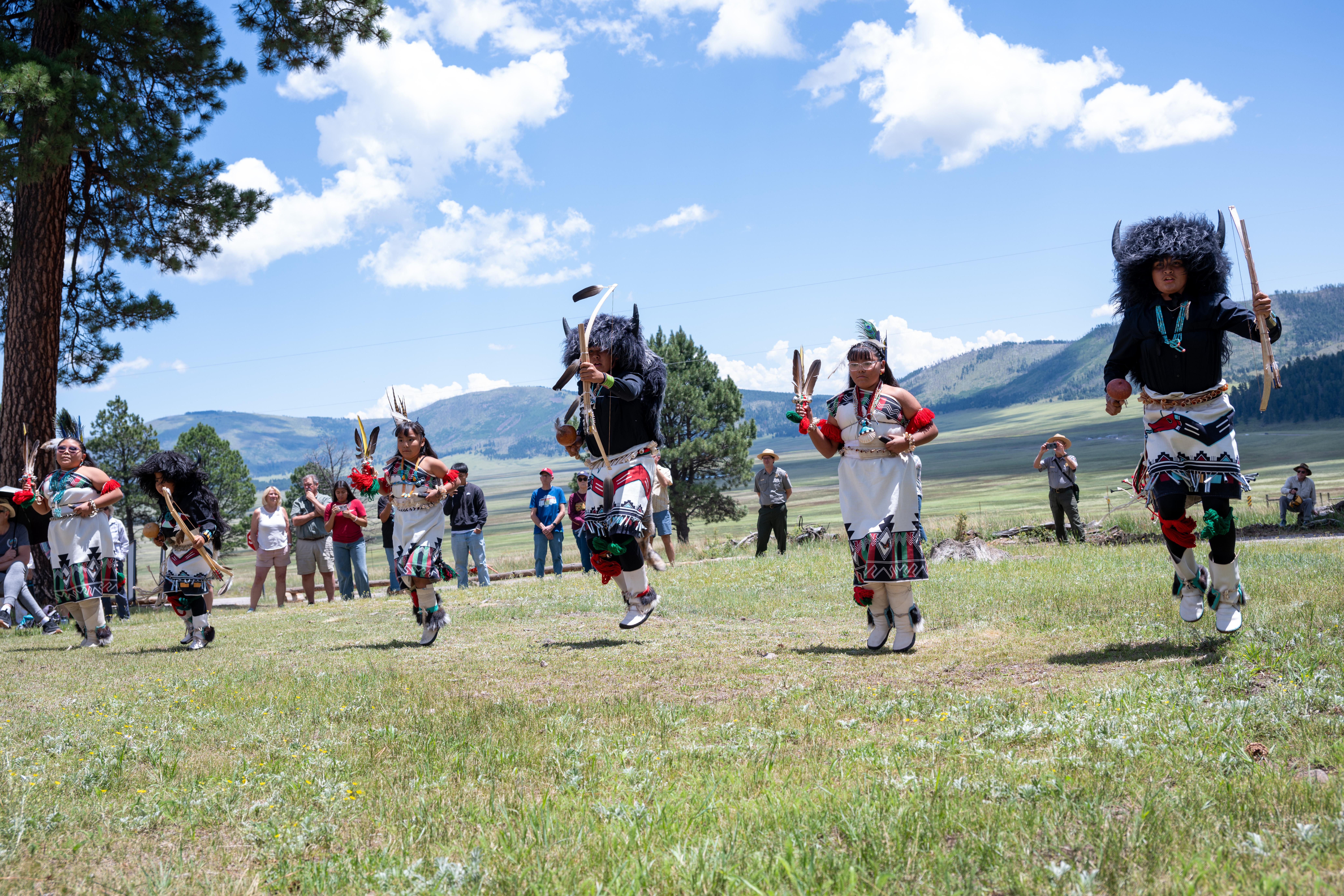 Traditional Pueblo Dance by Cloud Eagle