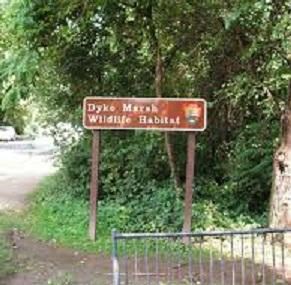 Dyke Marsh Sign
