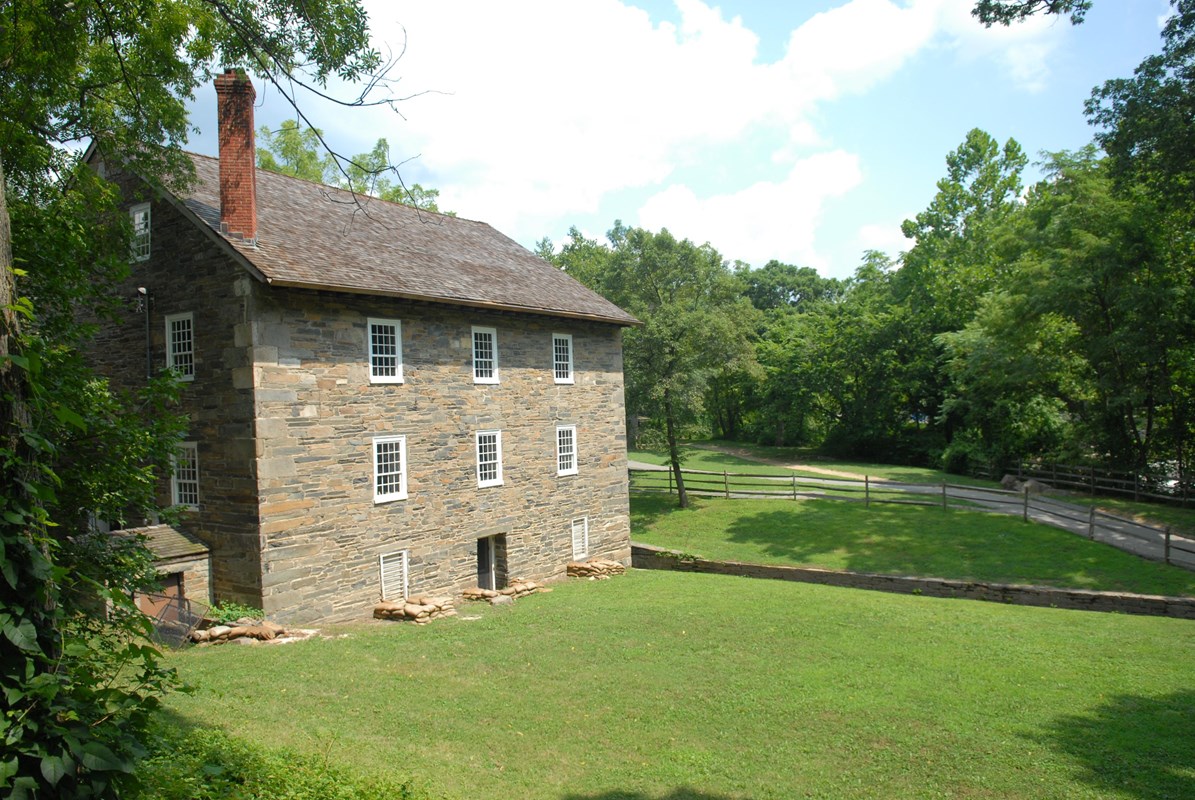 three story stone mill