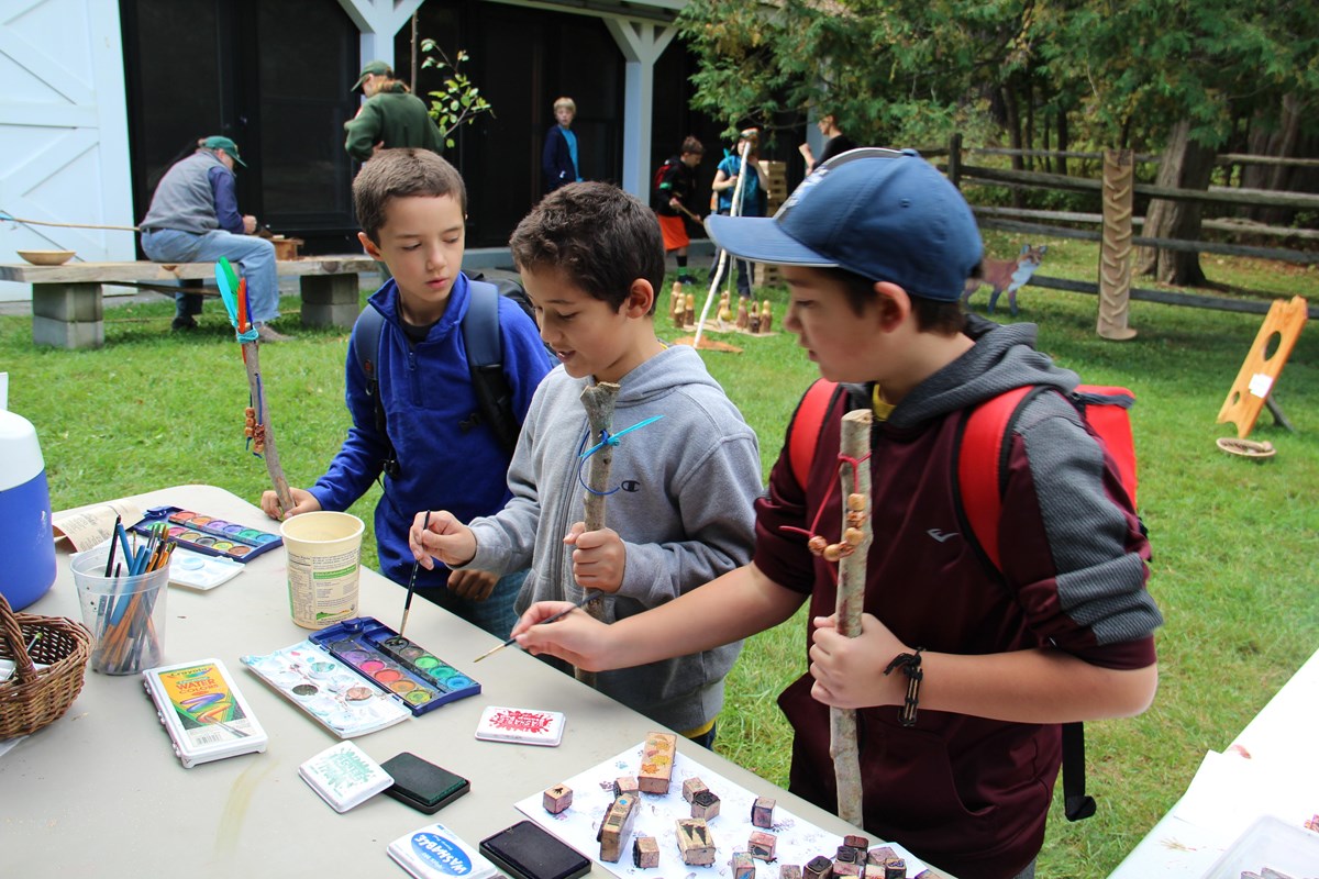 Forest Festival participants