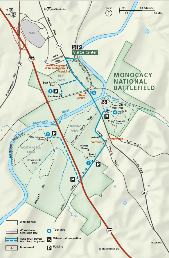 Monocacy Map