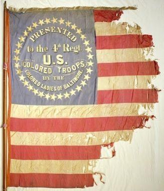 Presentation Flag of the 4th USCT