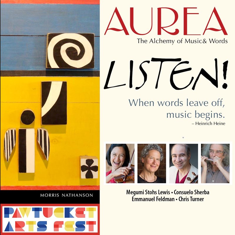 Poster promoting Aurea Ensembles performance