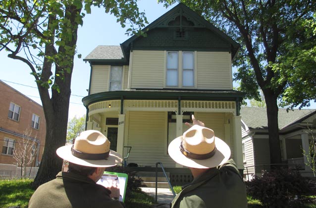 Historic Noland House across from the Truman Home Historic Noland House across from the Truman Home