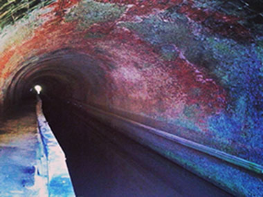 6 million bricks make up the Paw Paw Tunnel