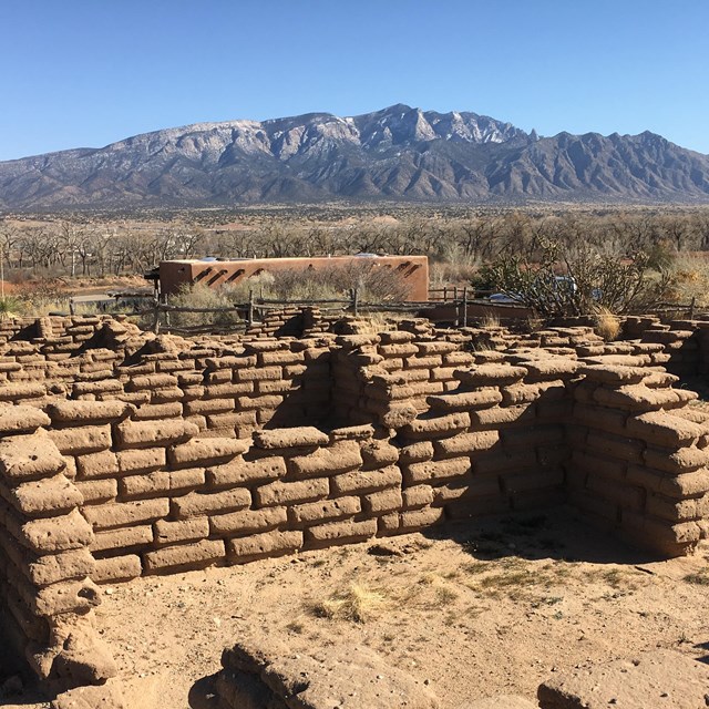old adobe walls 