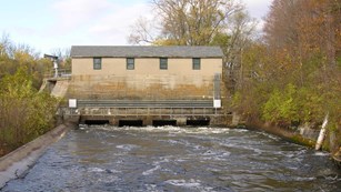Falls Village Hydro Dam in Connecticut.